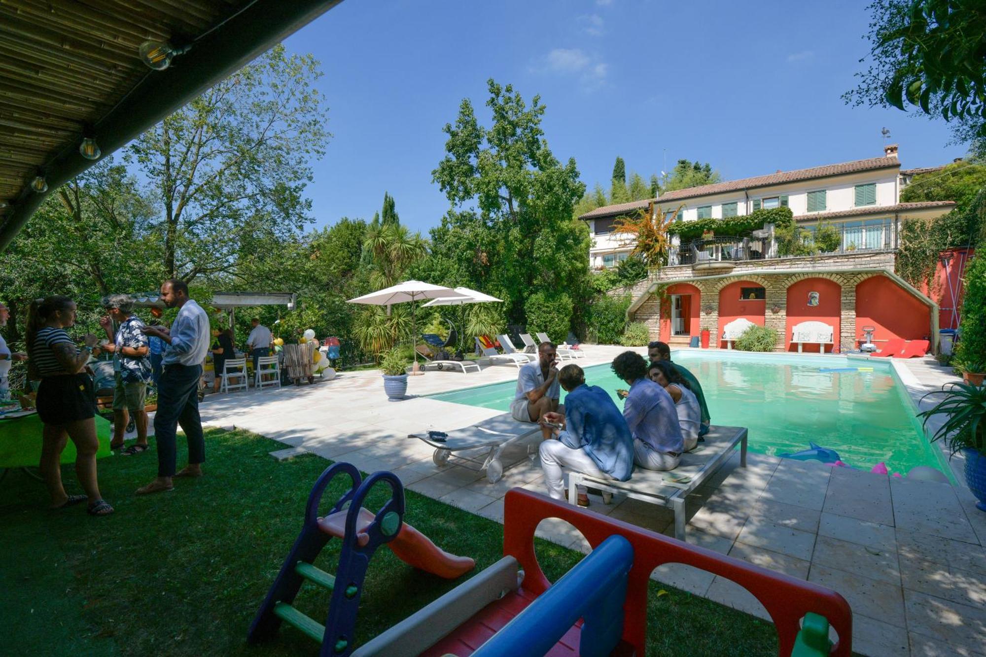 Villa Isidoro Ampio Parco ,Piscina Privata, Arte E Giochi , Fitness Verona Exterior foto