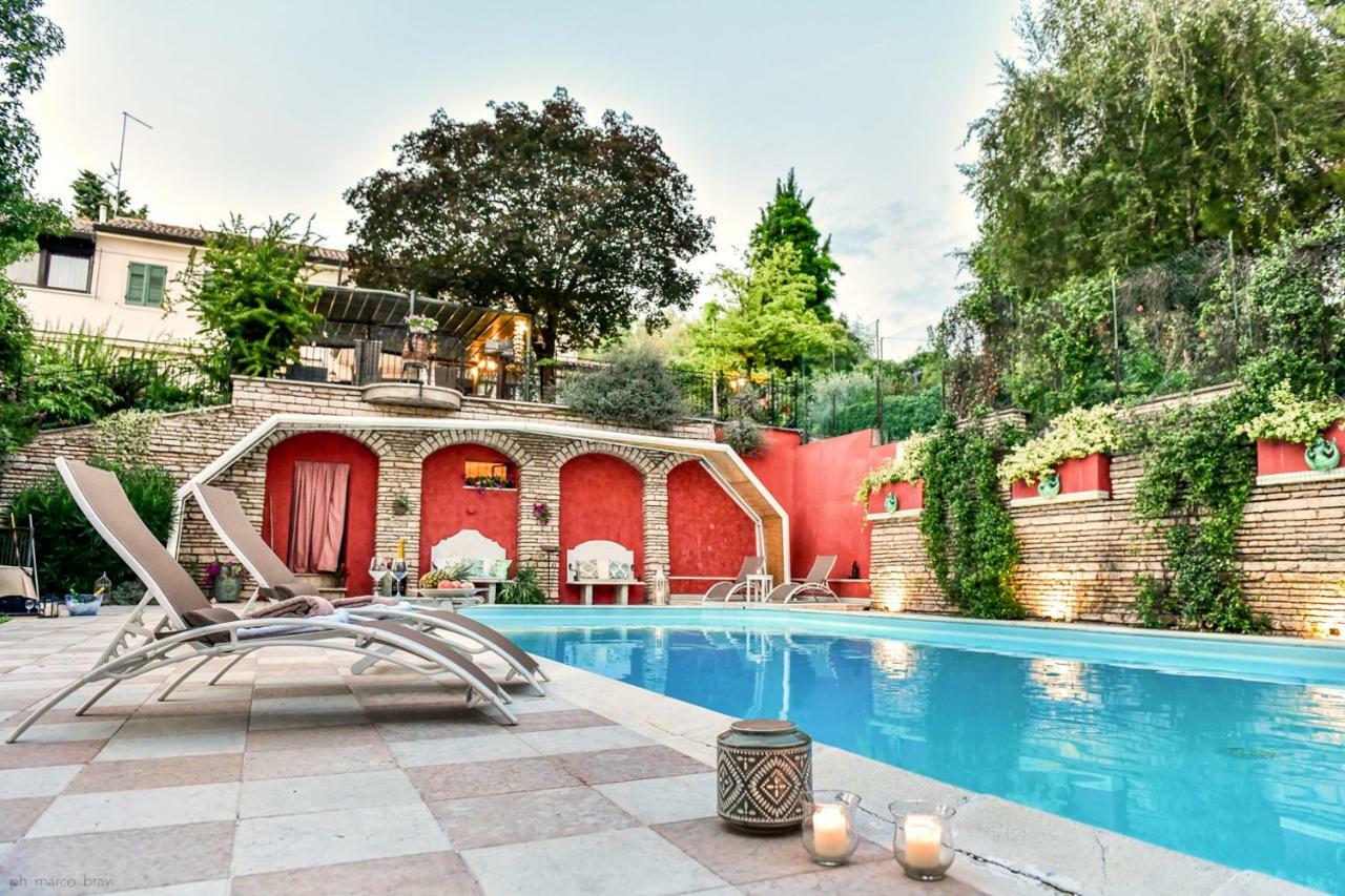 Villa Isidoro Ampio Parco ,Piscina Privata, Arte E Giochi , Fitness Verona Exterior foto